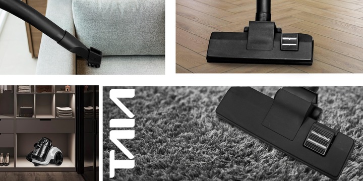 ODKURZACZ CYKLONOWY BEZWORKOWY TAIA HEPA 3L LIMITED EDITION PEARL