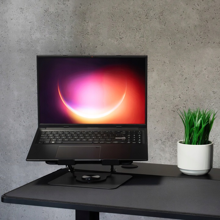 PODSTAWKA POD LAPTOPA REGULOWANA OBROTOWA STOLIK POD LAPTOPA LVN VARIA FLEX