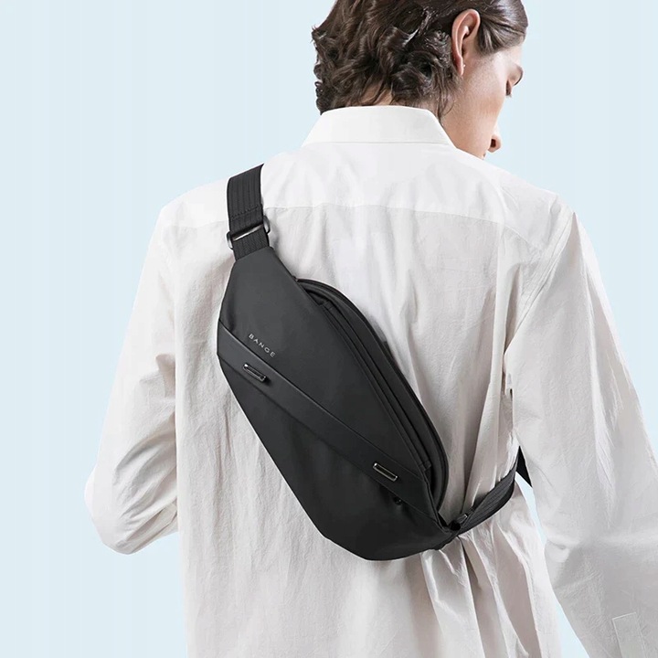 Nerka saszetka męska biodrowa, na ramię Torebka miejska pojemna