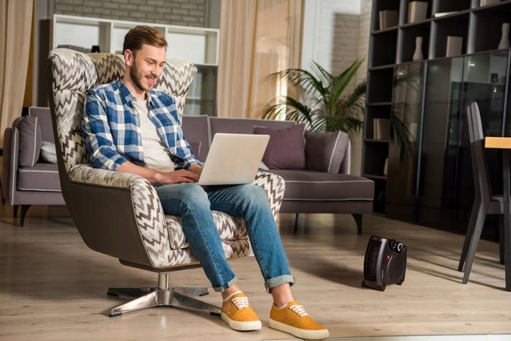 GRZEJNIK Termowentylator FARELKA ELDOM HL8 2000W OSZCZĘDNY i