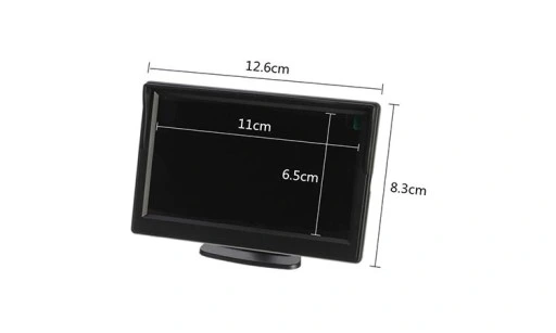 MONITOR EKRAN SAMOCHODOWY AHD LCD 5" CVBS AHD 1080P