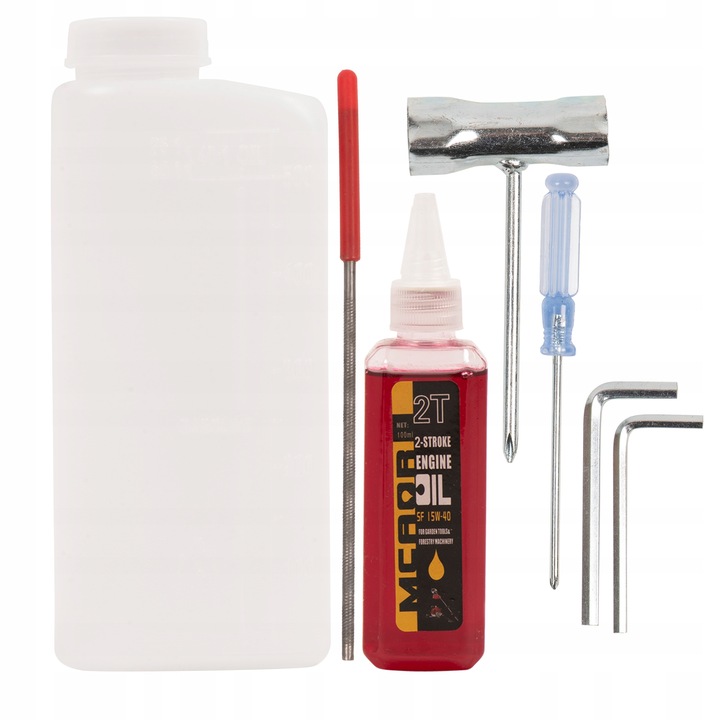 PIŁA SPALINOWA PILARKA DO DREWNA ŁAŃCUCHOWA 6.2KM +2 PROWAD +OLEJ +2x