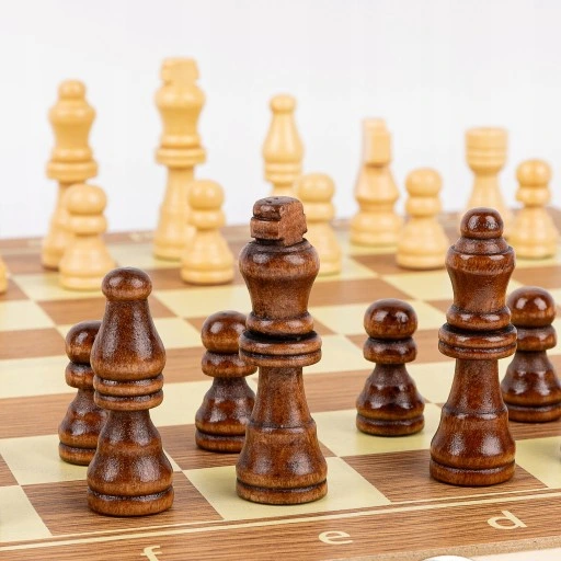 GRA W SZACHY WARCABY TRYKTRAK ZESTAW 3w1