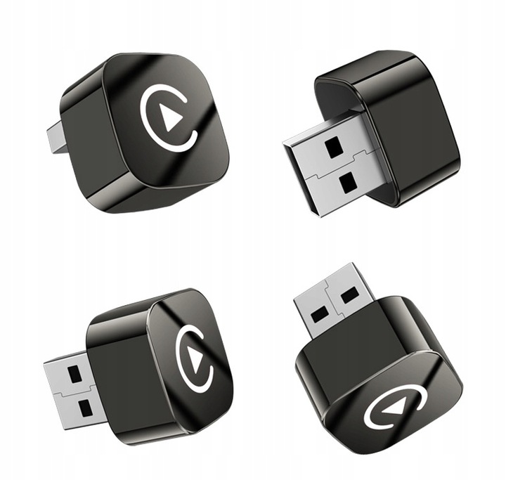 Mini bezprzewodowy adapter CarPlay Android Auto Plug and Play Dongle