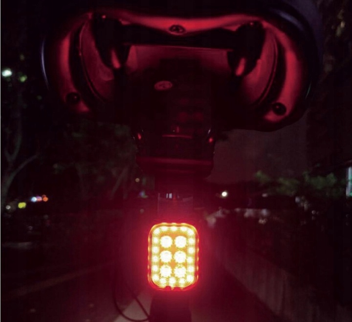 LAMPKA ROWEROWA x2 PRZÓD TYŁ SPECTER IGO 500lm NEW