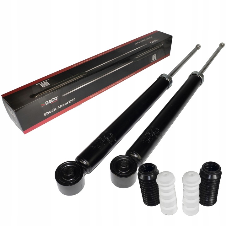 AMORTYZATORY + ODBOJE TYŁ X2 VW POLO (9N_) V / SKODA FABIA I II III / IBIZA