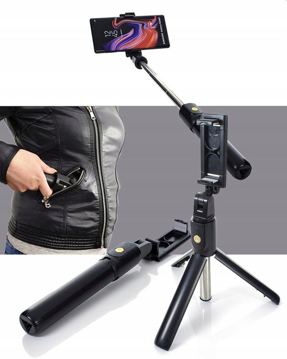 Kijek Selfie Tripod do Zdjęć Iphone Android +Pilot