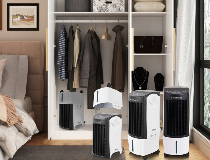 KLIMATOR KLIMATYZER WODNY PRZENOŚNY 12L JONIZACJA PILOT 5w1 PREMIUM