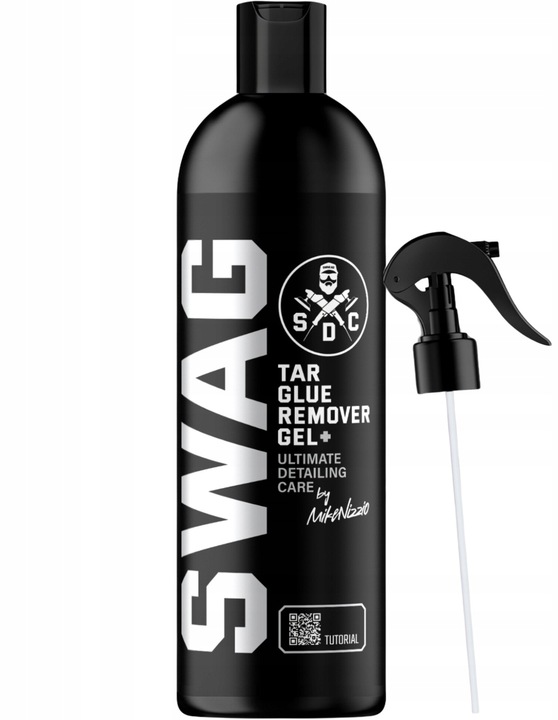 SWAG Tar Glue Remover Gel + 0,5L Do Usuwania Smoły Kleju Dekontaminacja