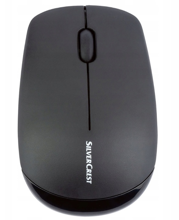Zestaw klawiatura i mysz Silvercrest czarny, do gier BEZPRZEWODOWA QWERTZ