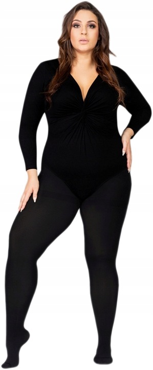 QUEEN SIZE rajstopy ELIZABETH 70 den r. 9 onyx