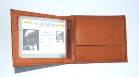 PULP FICTION portfel BAD MOTHER FUCKER 100% skóra