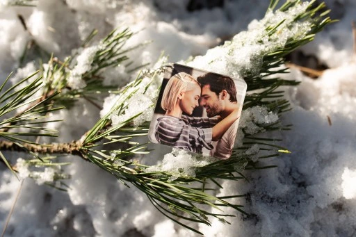 Breloczek do Kluczy Twoje Zdjęcie Zawieszka Imię