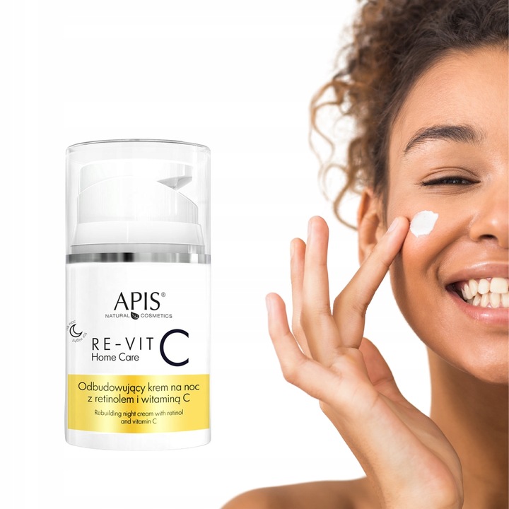 APIS Re-Vit C Odbudowujący krem na noc z retinolem i witaminą C 50ml