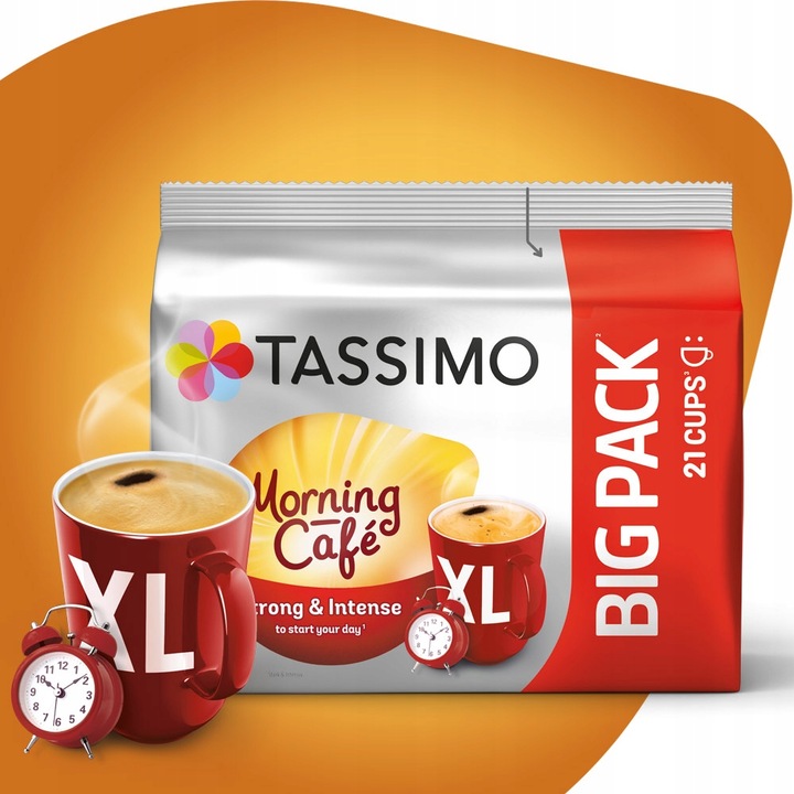 Kapsułki TASSIMO Jacobs Morning Cafe MILD XL 21