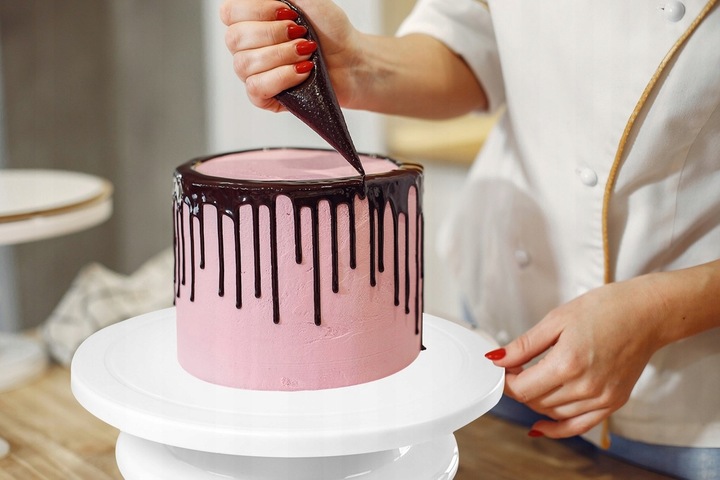 PATERA OBROTOWA NA CIASTO TALERZ OBROTOWY DO TORTU CIAST