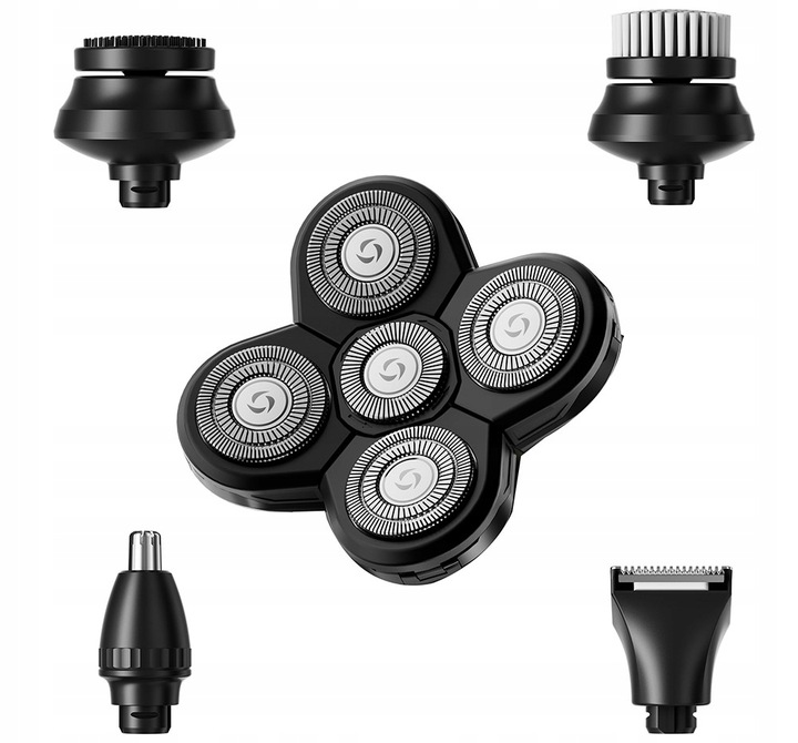 GOLARKA męska MASZYNKA TRYMER do golenia włosów GŁOWY BRODY USZU NOSA