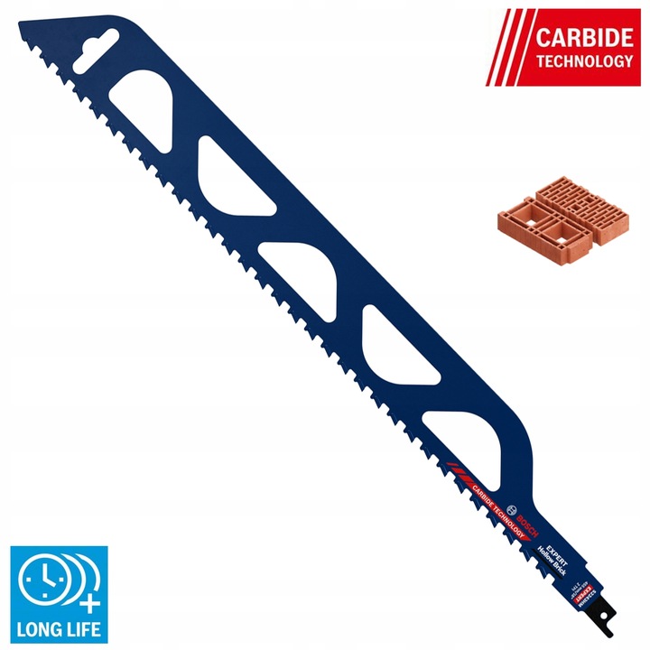 Brzeszczot do piły szablastej do Ceramiki cegły BOSCH EXPERT S2243 HM