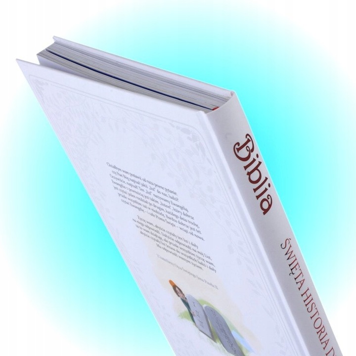 Biblia- Pamiątka I Komunii Świętej z Twoją okładką
