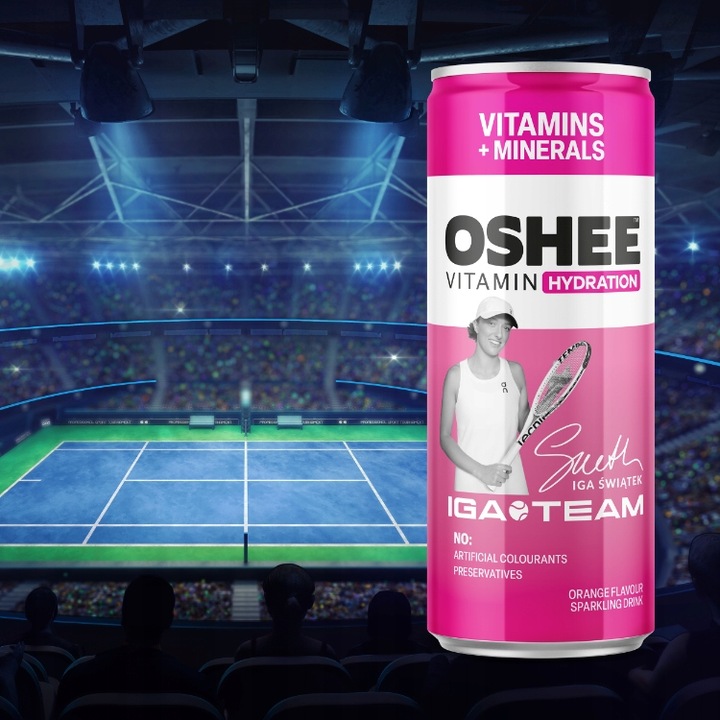 24x OSHEE Vitamin Hydration Witaminy + Minerały o smaku pomarańczowym