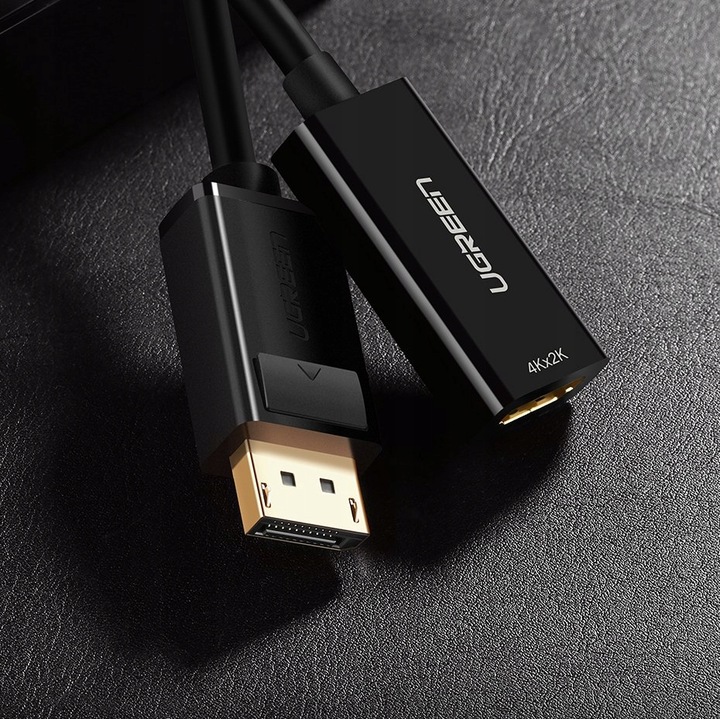 UGREEN Adapter Przejściówka DP Displayport Do HDMI UHD Full HD 60Hz 4K 25cm