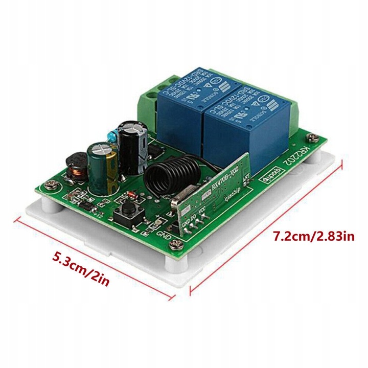 Moduł Odbiornika Przekaźnika z 5 Nadajnikami, 433Mhz Bezprzewodowy