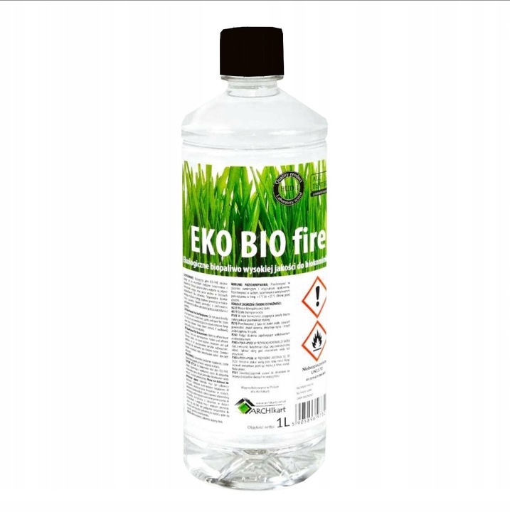 BIOPALIWO do BIOKOMINKA bioetanol bezpieczne 12 litrów