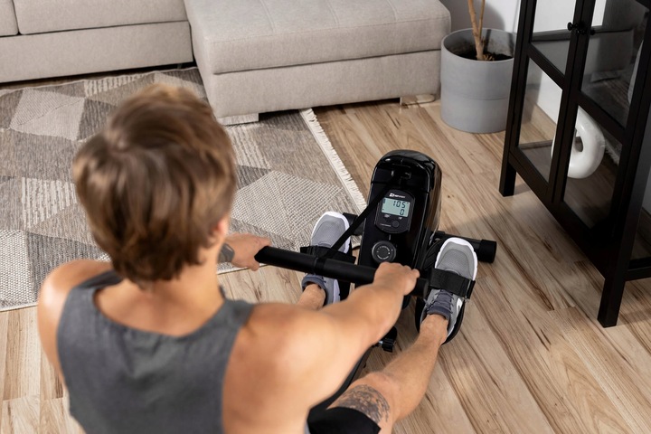 Wioślarz magnetyczny treningowy ergometr wioślarski składany stacjonarny