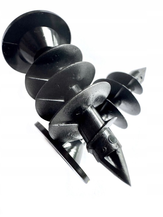 KOŁKI WKRĘTY DO MOCOWANIA FOLII KUBEŁKOWEJ FUNDAMENTOWEJ ŚLIMAK 100 SZT BIT