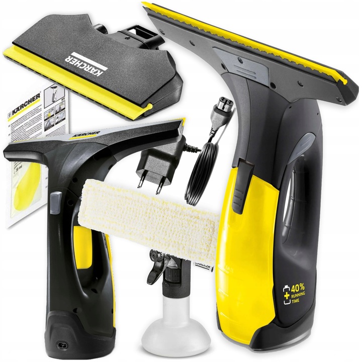 MYJKA DO OKIEN KARCHER BEZ SMUG OKIENNA SZYB LUSTER AKUMULATOROWA