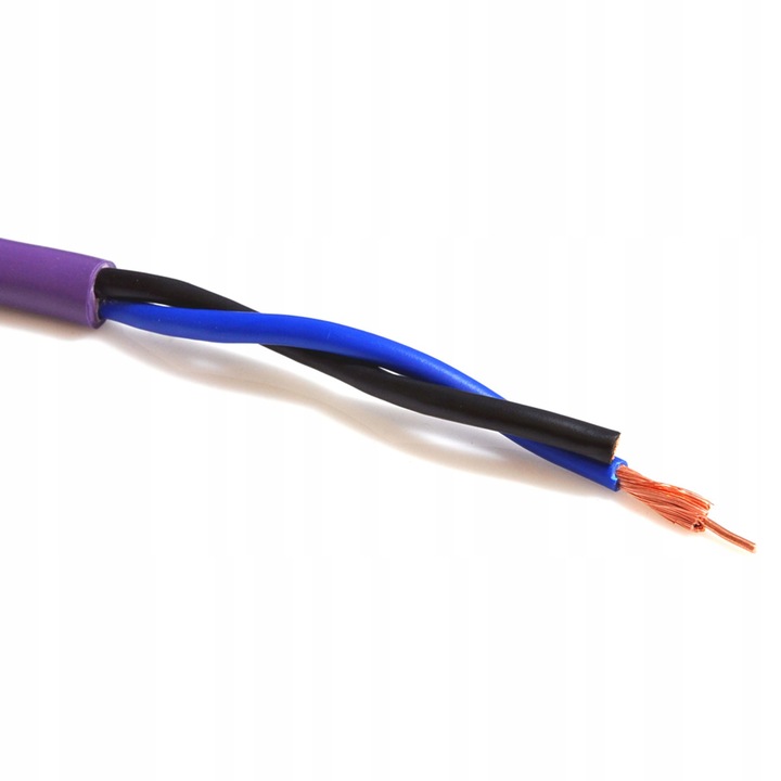 KABEL GŁOŚNIKOWY CU OFC 4N 2x2,5mm2 MELODIKA MDC2250 PURPLE RAIN 1mb