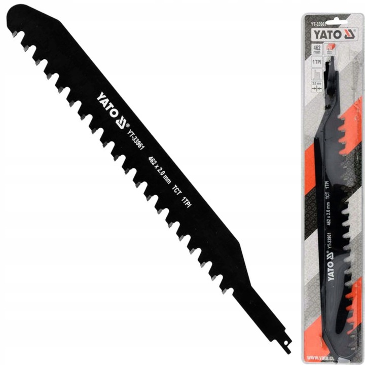 YATO BRZESZCZOT SZYKBOTNĄCY DO SILIKATÓW PUSTAKÓW 462mm PIŁY