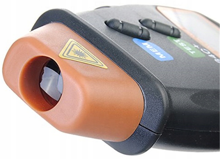 Tachometr laserowy miernik obrotów obrotomierz LCD