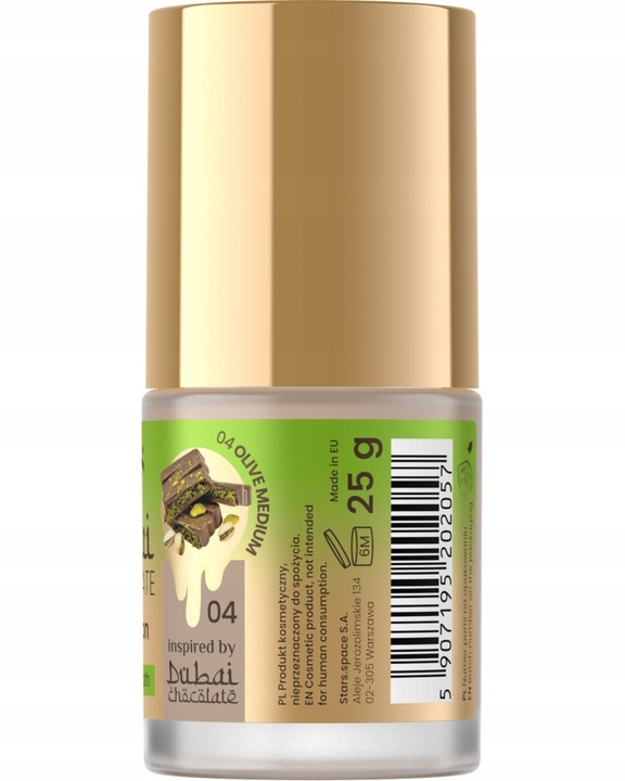 Stars from the... Podkład do twarzy kryjący Dubai Chocolate 04 Olive medium