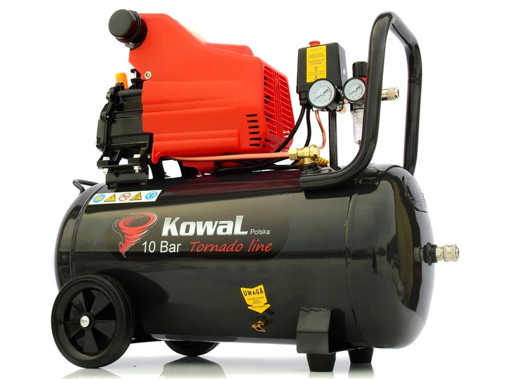 PROFESJONALNY 10Bar KOMPRESOR 50L olejowy tłokowy sprężarka pompa