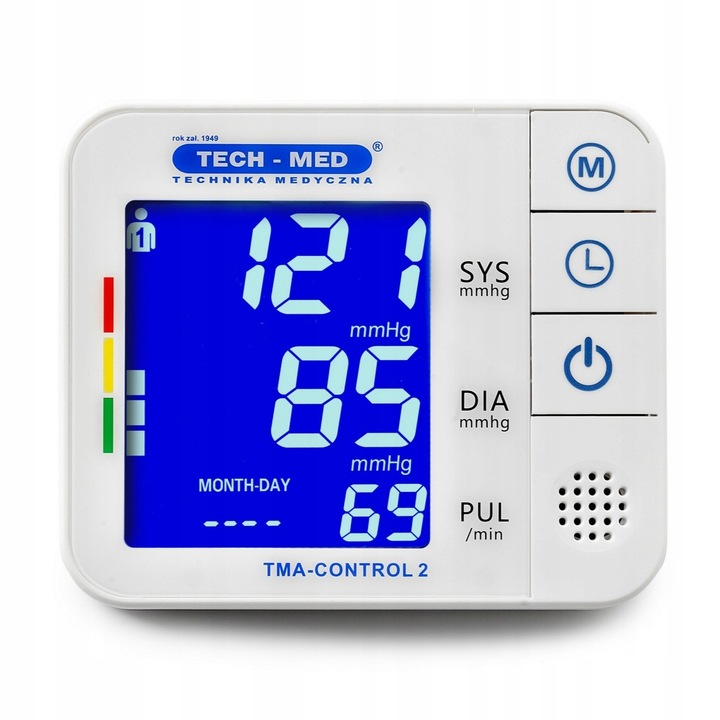CIŚNIENIOMIERZ NARAMIENNY arytmia MÓWI PO POLSKU automatyczny USB TECH-MED