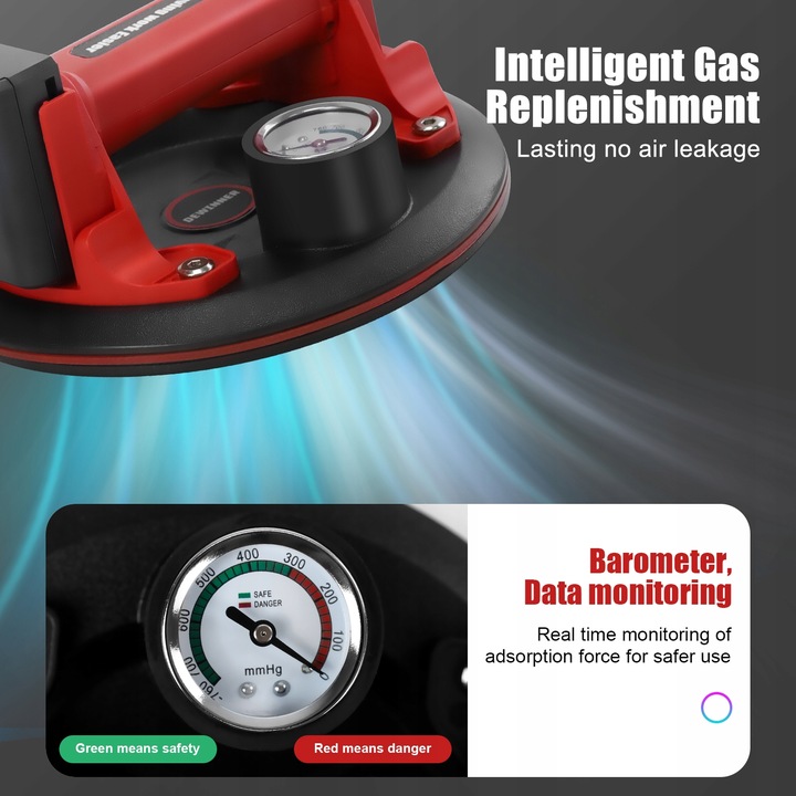 Automatyczna akumulatorowa elektryczna przyssawka próżniowa 2 x