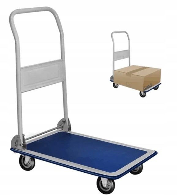 Wózek platformowy platforma transportowy magazynowy towarowy STRONG 150kg