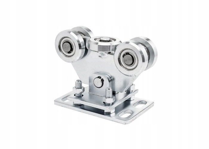 WÓZEK wózki do BRAMY PRZESUWNEJ 80x80 komplet ZESTAW wózków bramowych