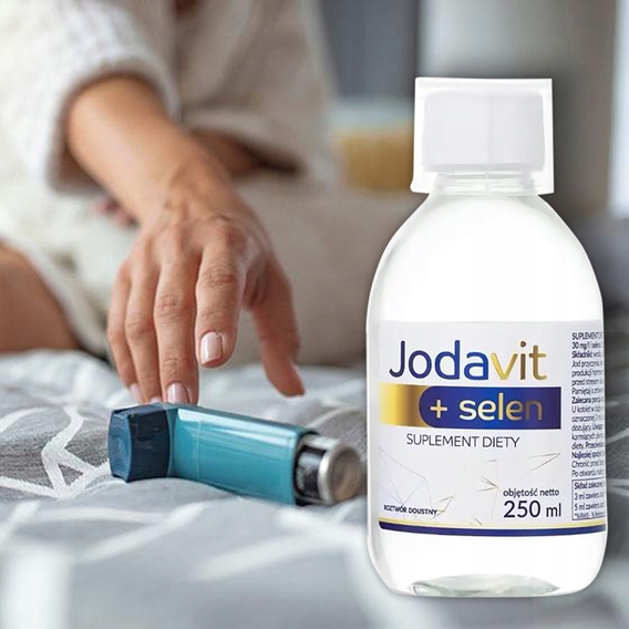 JOD + selen JODAVIT 250 ml Jodavita PŁYN na tarczycę jodek potasu tarczyca