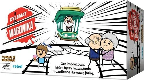 DYLEMAT WAGONIKA Imprezowa gra dla dorosłych REBEL
