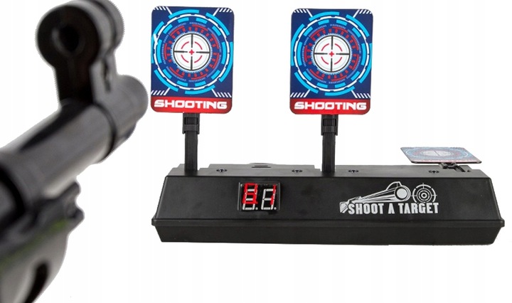 Tarcza elektryczna dźwięki cel strzelnica do wyrzutni karabinu pistoletu