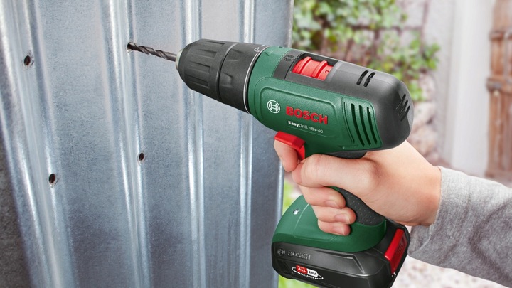 WKRĘTARKA EasyDrill 18V-38 BOSCH 1x2,0Ah + WALIZKA