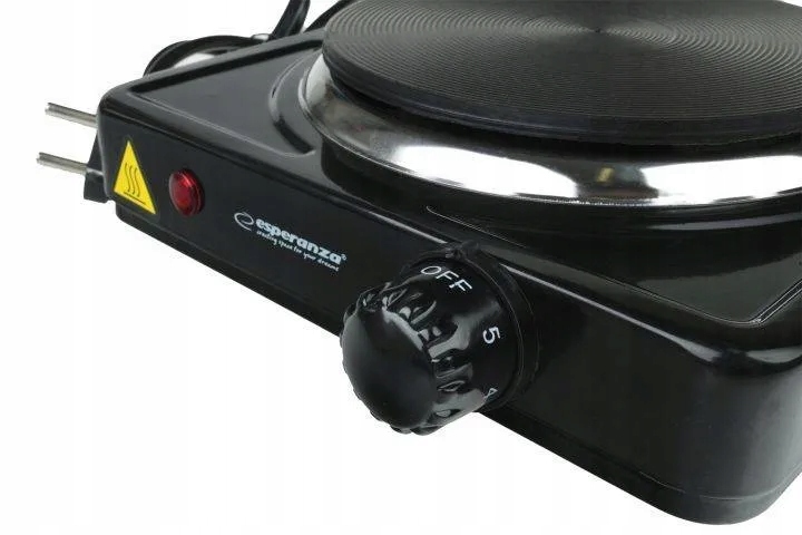 Kuchenka elektryczna ESPERANZA ST. HELENS CZARNA EKH003K