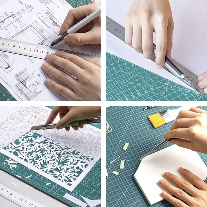 MATA DO CIĘCIA MODELARSKA SAMOGOJĄCA DWUSTRONNA A2 40x65cm SAMOREGENERUJĄCA