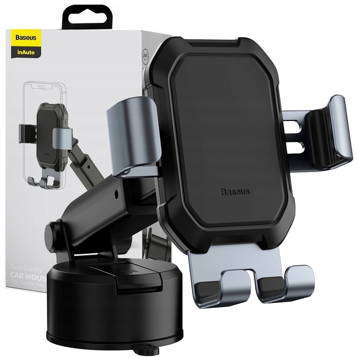 UCHWYT DO SAMOCHODU NA TELEFON BASEUS GRAWITACYJNY HOLDER NA DESKĘ SZYBĘ