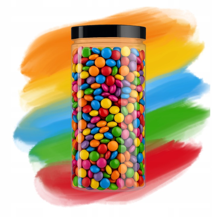 Pojemniki Kuchenne 1.5L 12 szt. – Słoiki PET na Żywność Makaron Przyprawy