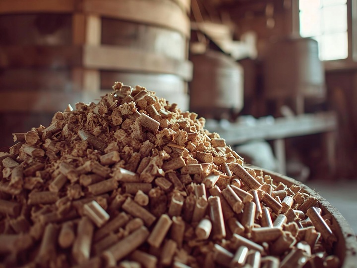 ŻWIREK DREWNIANY PELLET DLA KOTA KRÓLIKA ŚWINKI OPAŁ 15kg 40l