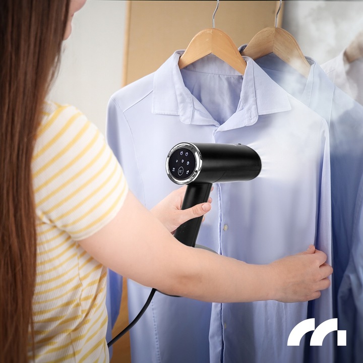 PAROWNICA DO UBRAŃ ŻELAZKO PAROWE STEAMER ZESTAW KLIPS ETUI 2000W