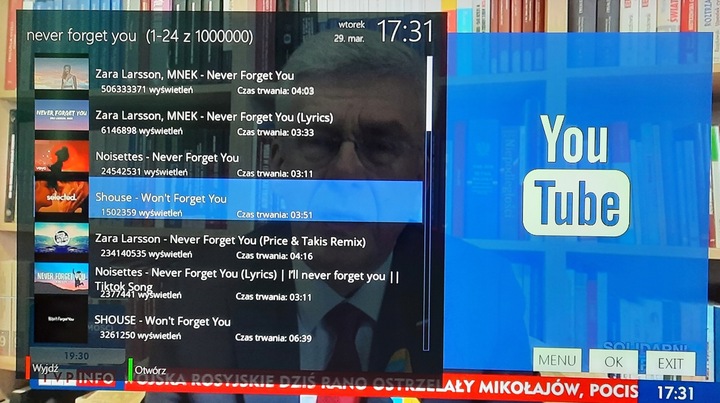 TUNER ZGEMMA H8.2H DEKODER SAT + DVB-T2 HEVC ENIGMA2 E2 + ADAPTER
